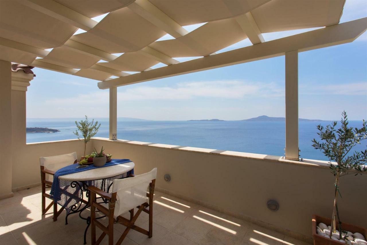 Villa Itis Luxury With Balcony, Panoramic View & Jacuzzi Neápolis