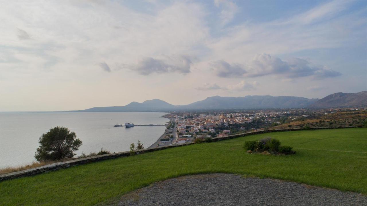 Villa Itis Luxury With Balcony, Panoramic View & Jacuzzi Neapoli Voion